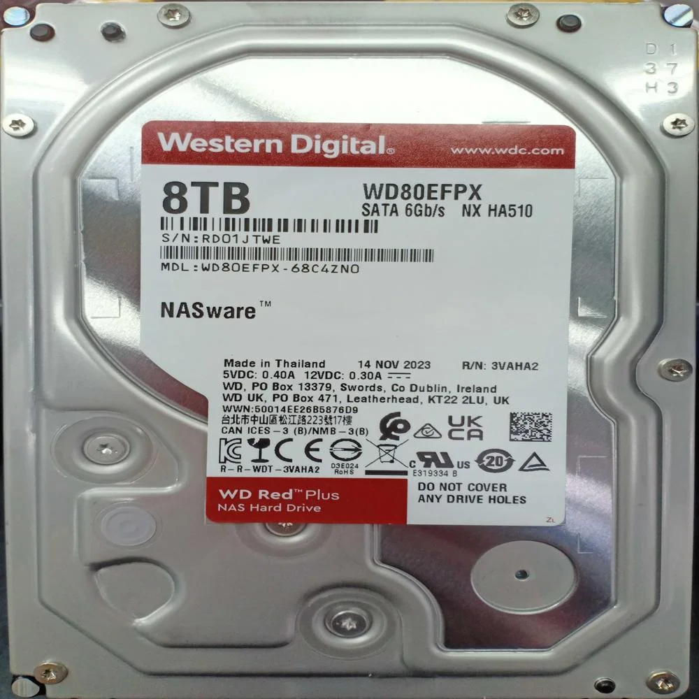 Disco Rígido WD Red Plus NAS 8TBKaBuM