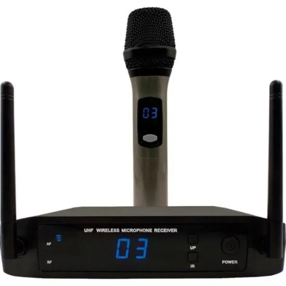 Microfone Sem Fio Cardióide Leson Ls-906 16 Canais