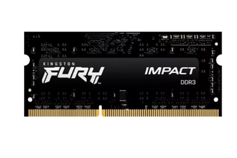 Memória Ram Para Notebook Gamer Kingston Fury Impact, 4GB, 1600MHz, DDR3