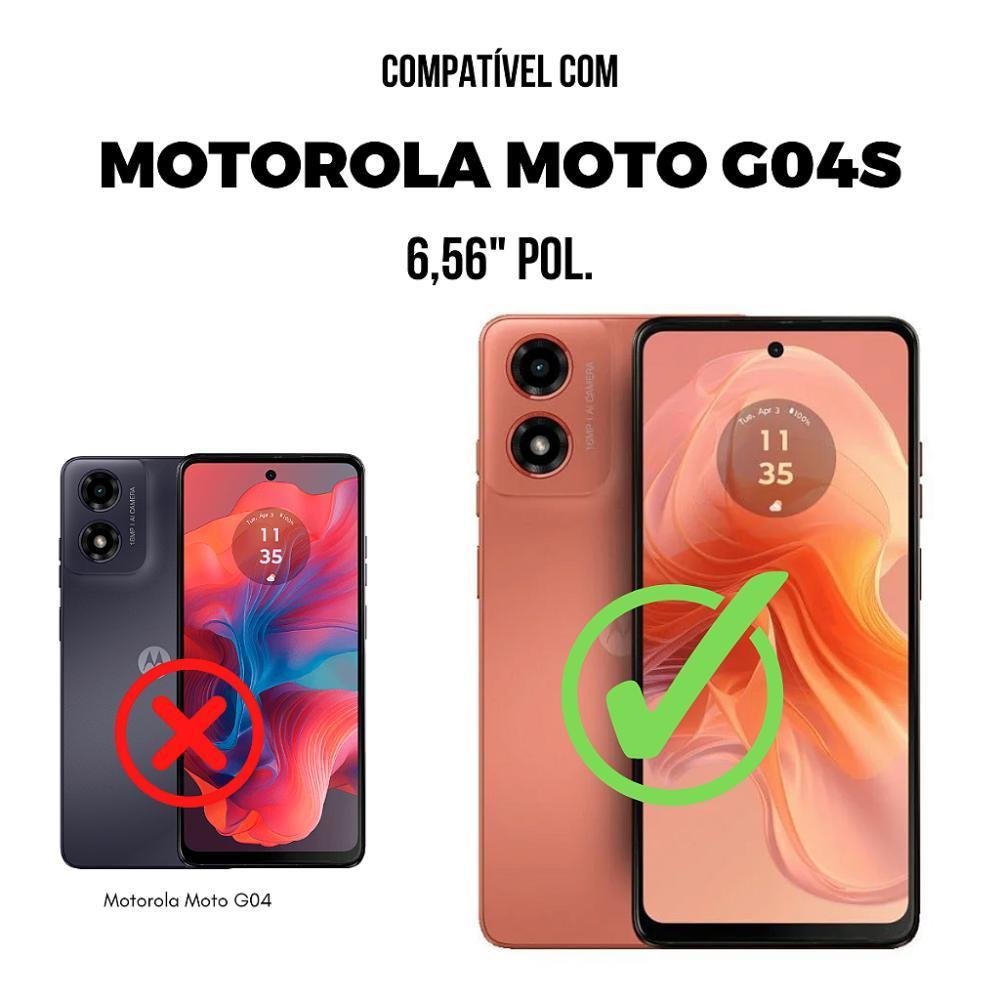 Imagem 3 de 5 do produto Película Gshield, Para Motorola Moto G04s, Hydrogel Gamer Fosca