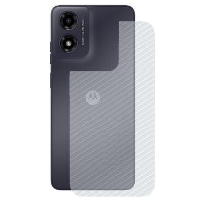 Película Gshield, Para Motorola Moto G04s, Traseira, Fibra De Carbono