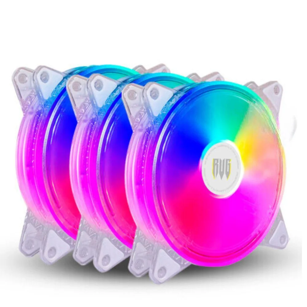 Kit Com 3 Cooler Fan Revenger, 120mm, ARGB, Brancas, Controladora Revenger - G-vr334k 4