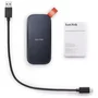 SSD Externo Sandisk G26 1TB, USB 3.2, Leitura de 800mb/s.