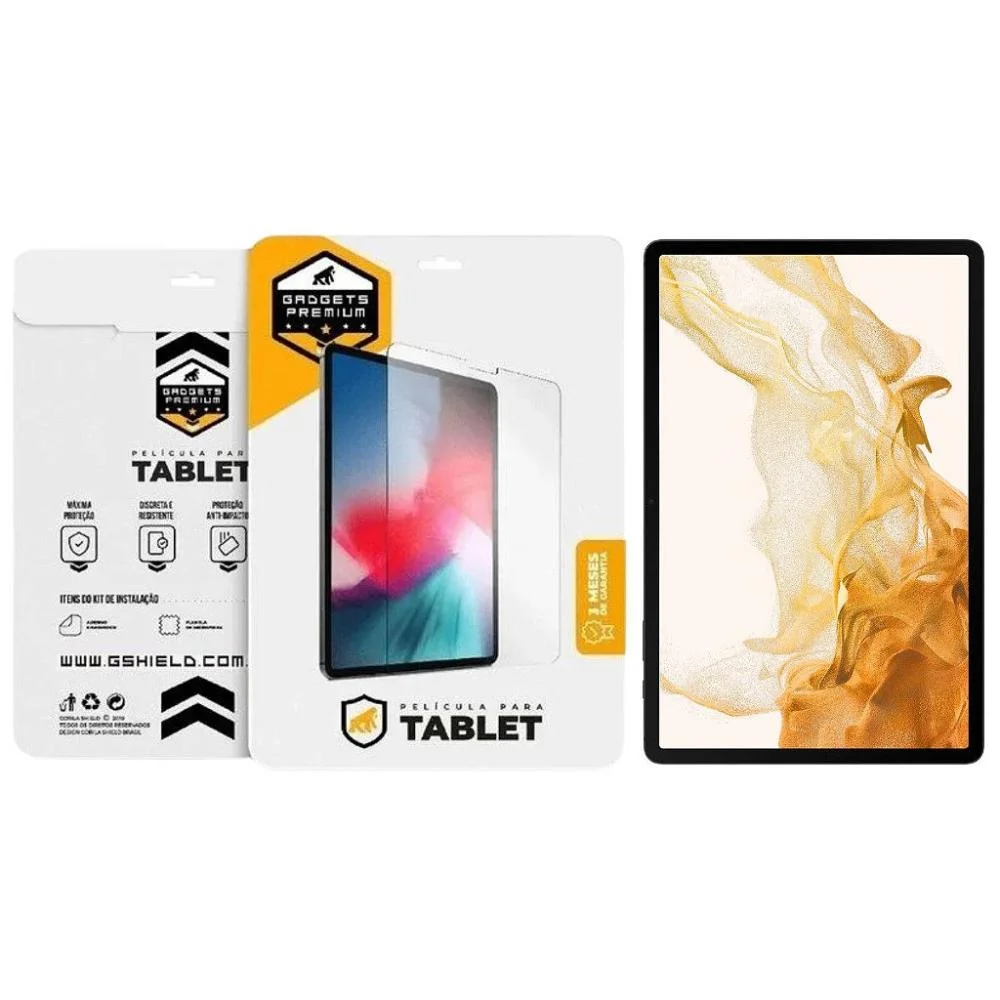 Película Gshield, Para Samsung Galaxy Tab S8 Plus, Nano Vidro