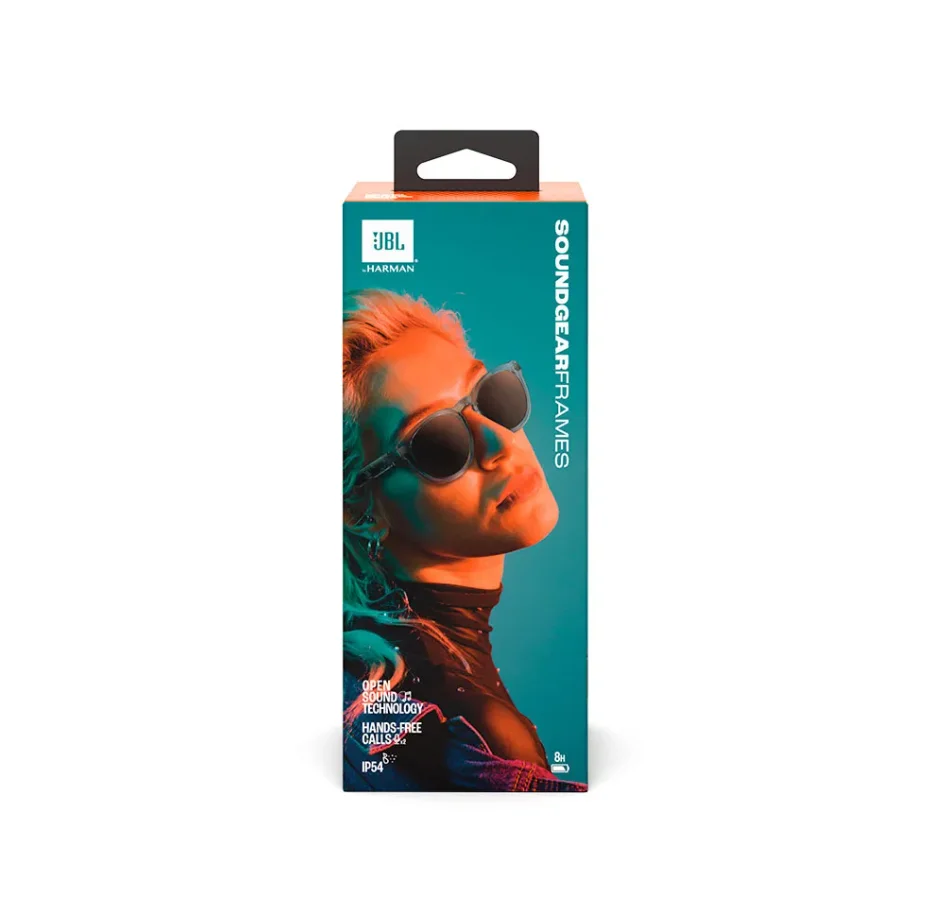 Imagem 5 de 5 do produto Óculos Jbl Soundgear Frames Onix, Bluetooth, Resistente À Água