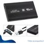 Adaptador Case Gaveta Externa Ata Para, HD, SSD, USB 3.0, SATA, 2.5", Preto