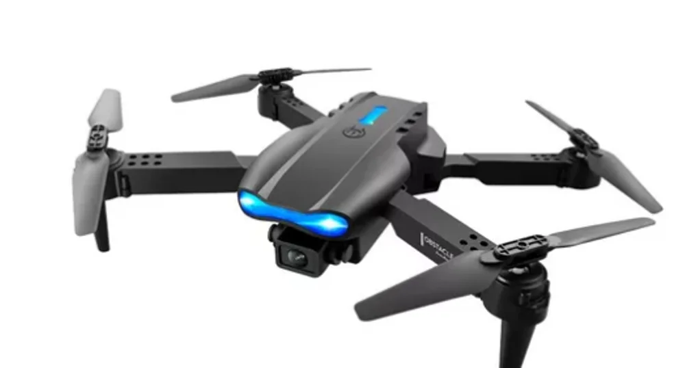 Mini Drone E99 Pro Obstacle, 4k, Dual Camera, 2.4 Ghz, Preto