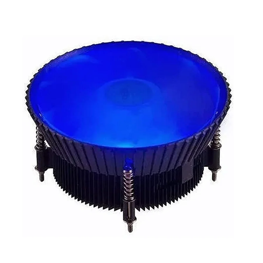 Imagem 4 de 4 do produto Cooler Parafusado Dex, Para Processador Linha LGA 115x, 6 LEDs, Azul - DX-9005