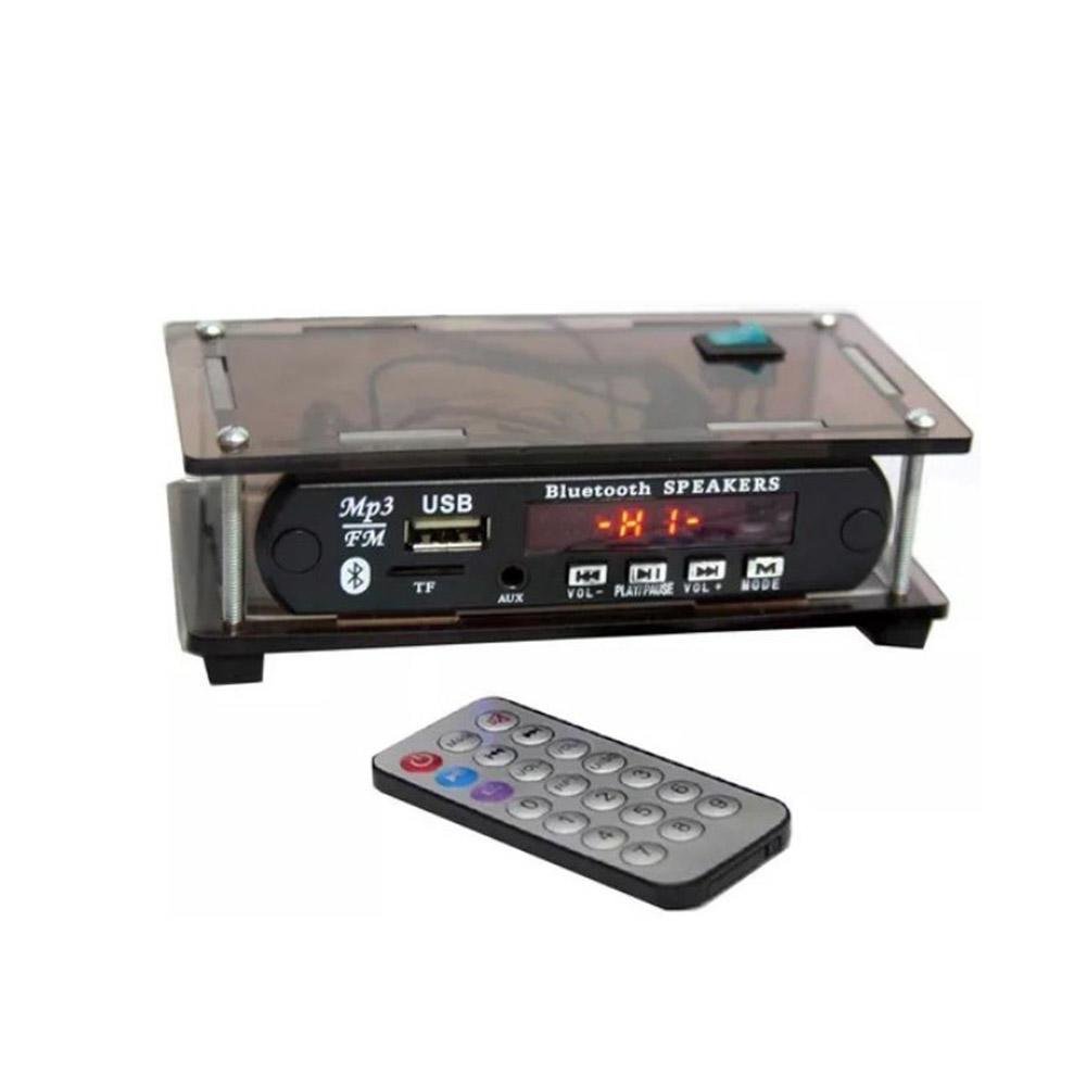 Leitor Bluetooth, Usb Pendrive, Fm, Sd, Aux, Para Amplificador, Receiver, Caixa Amplificadada, Mesa De Som