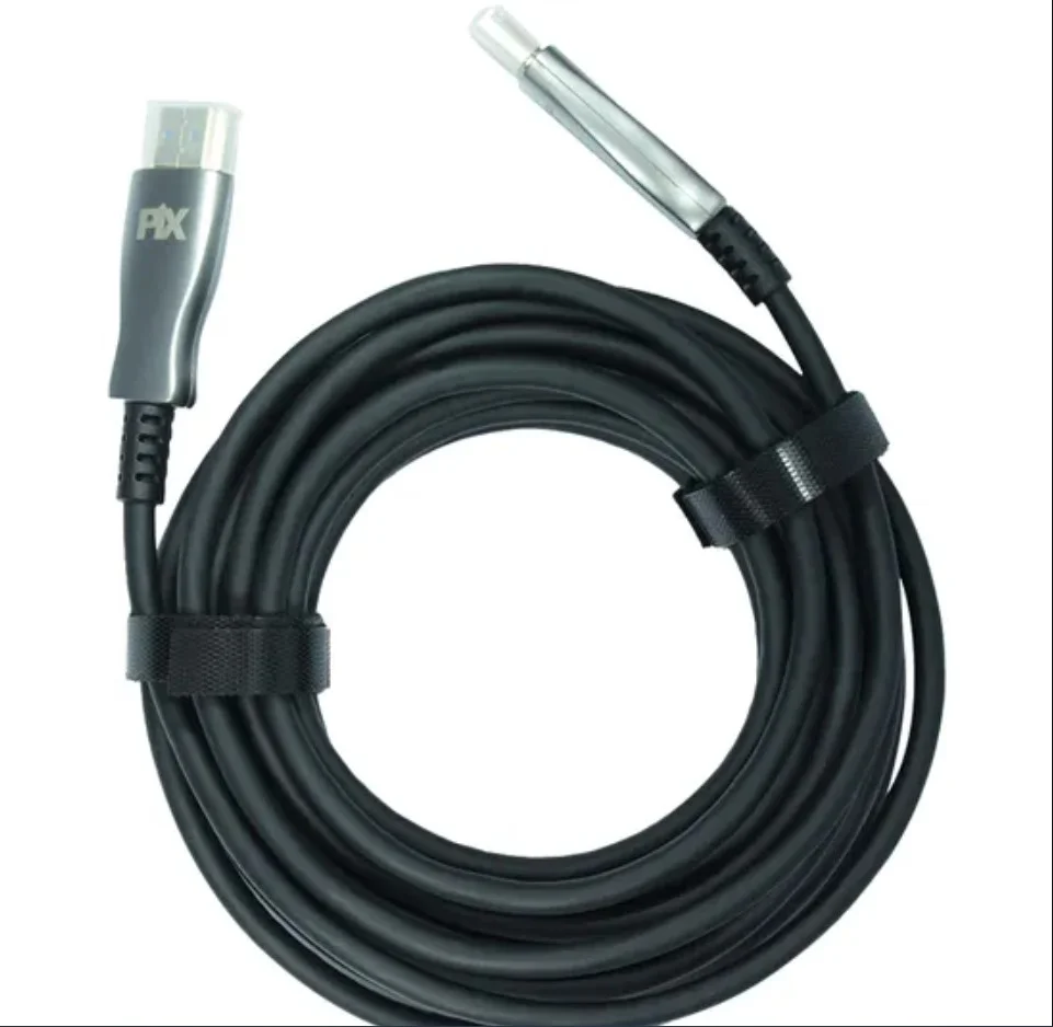Imagem 3 de 5 do produto Cabo HDMI 2.1 Pix, 8k, Fibra Ótica, 15 Metros