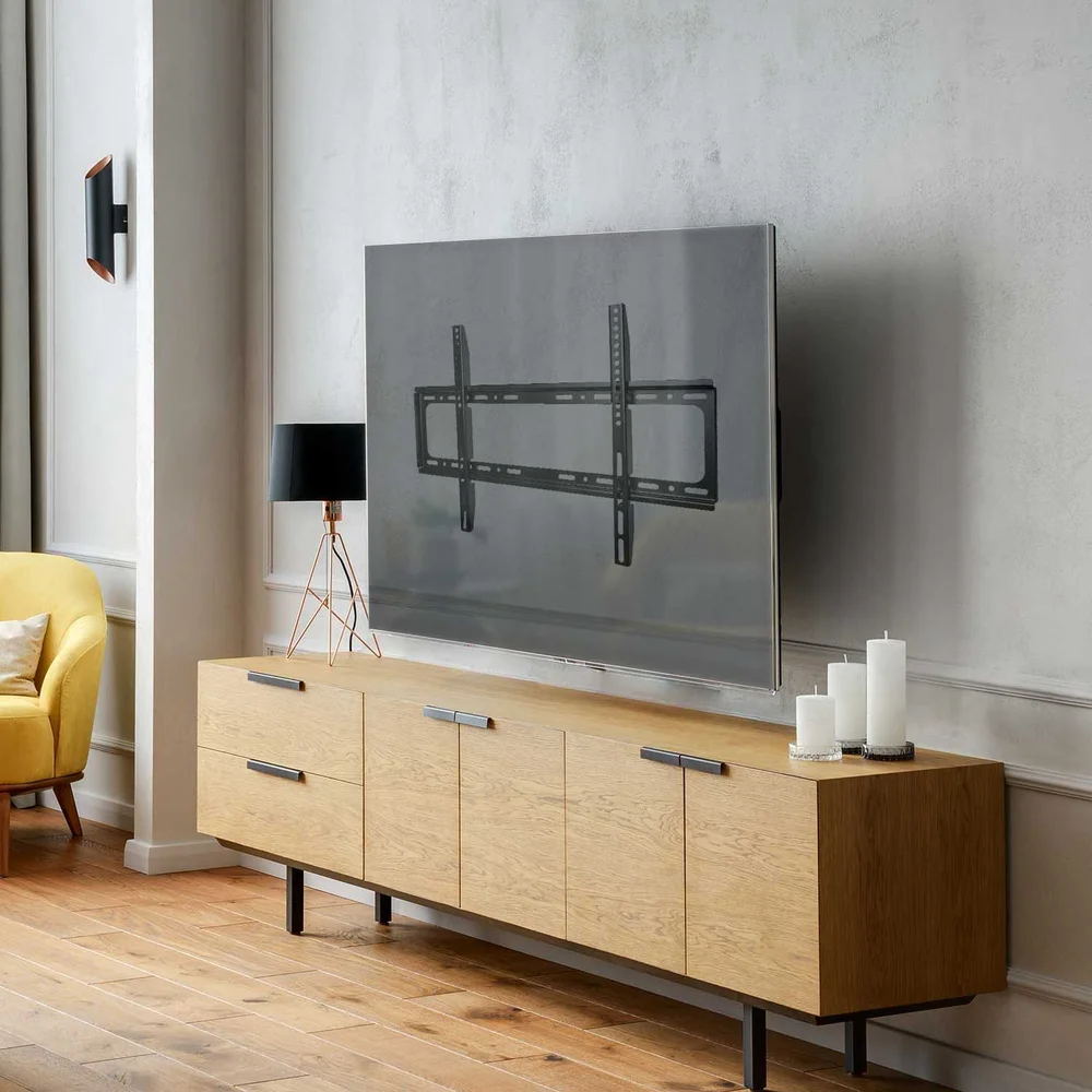 Imagem 4 de 5 do produto Suporte De Parede Fixo Trilho Pix, Para Tv, Monitor De 32" Até 80"