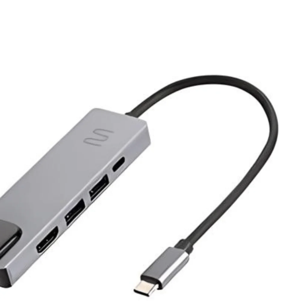 Imagem 3 de 5 do produto Adaptador USB-C 5 em 1 Multi AC447, com HDMI, RJ45, USB 3.0 e Power Delivery