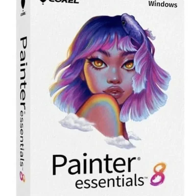 Painter Essentials 8 (Windows), English - Corel - Mídia Física - Versão Completa Vitalícia