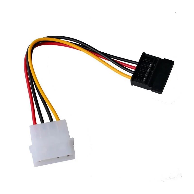 Imagem 3 de 5 do produto Cabo de Força SATA Plus Cable, 15cm, Preto - PC-STF015