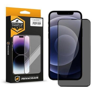 Película Gshield, Para Iphone 12, Defender Pro, Privacidade, Preta