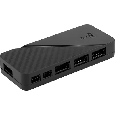 Hub Controlador De Fan Aerocool, RGB - H66f