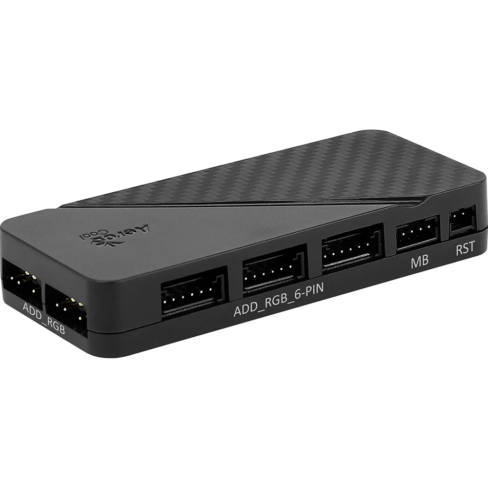 Imagem 5 de 5 do produto Hub Controlador De Fan Aerocool, RGB - H66f