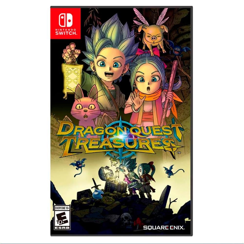 Jogo Dragon Quest Treasures Rpg KaBuM