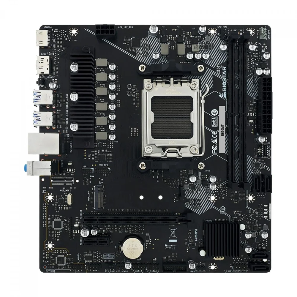 Imagem 2 de 4 do produto Placa Mae Biostar B650mt, Am5