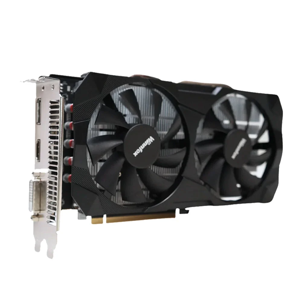 Placa de Vídeo Winnfox RX 580, 16GB, GDDR5, 256bits 4