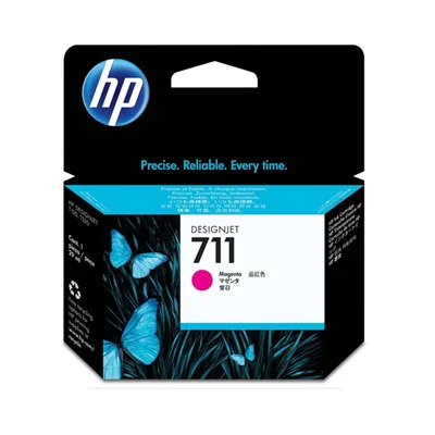 Cartucho De Tinta Hp 711 Cz131a Magenta | Plotter T120 T520 Cq891a Cq890a Cq893a