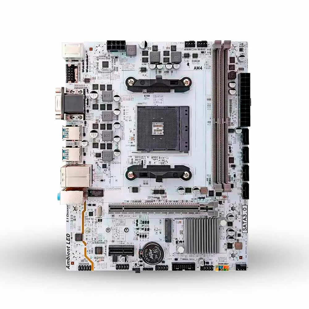 Placa Mãe Duex Dx A520zg, DDR4, Am4 6