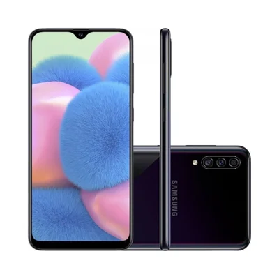 Usado: Samsung Galaxy A30s 64gb Preto Muito Bom - Trocafone