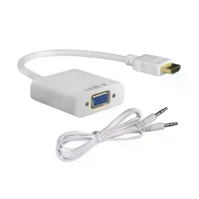 Conversor Storm, HDMI X Vga, Com Áudio, Branco - Adap0038