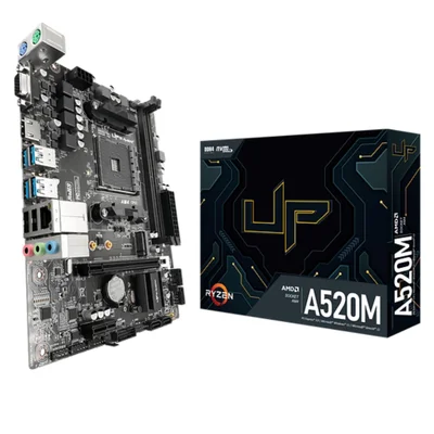 Placa Mãe Up Gamer A520m, DDR4, Socket AM4, Micro-atx, Chipset Amd A520