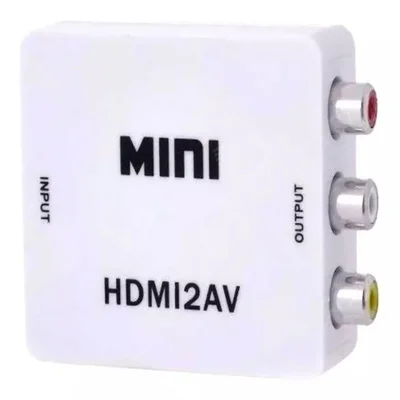 Conversor Evus HDMI, Para Av, 3 Rca - C-085