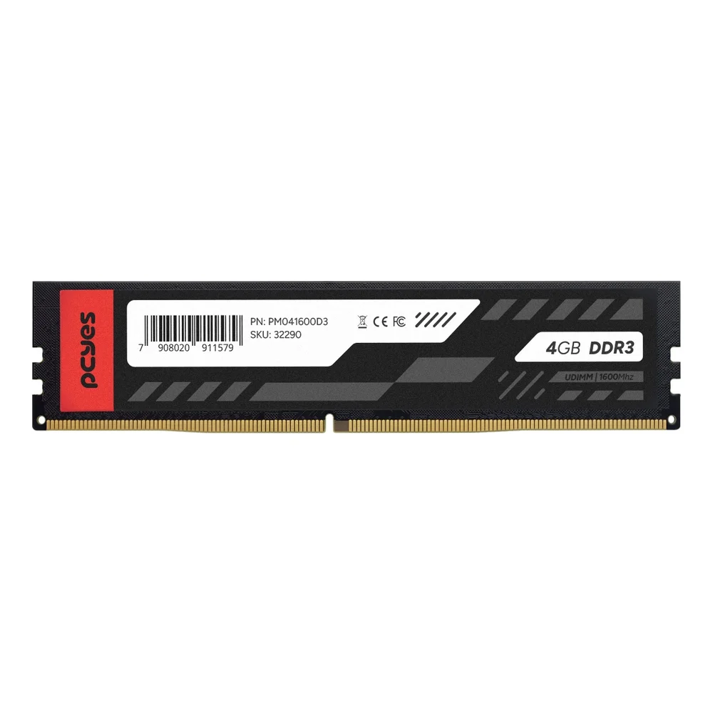 Memoria PCyes Udimm 4gb Ddr3 1600mhz - Pm041600d3