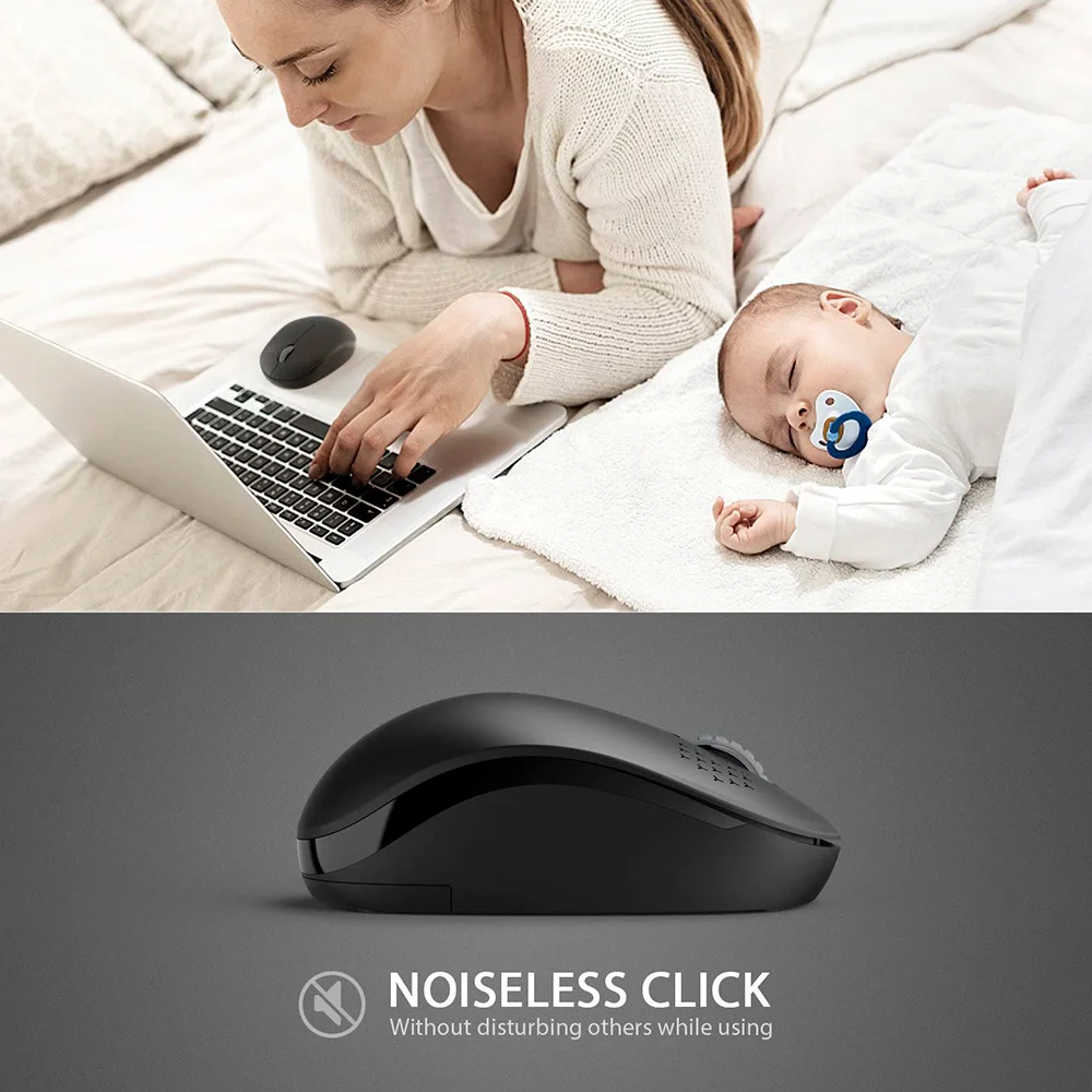 Imagem 5 de 5 do produto Mouse Sem Fio Seenda Wgsb 012 Mouse Wireless 2.4g Preto