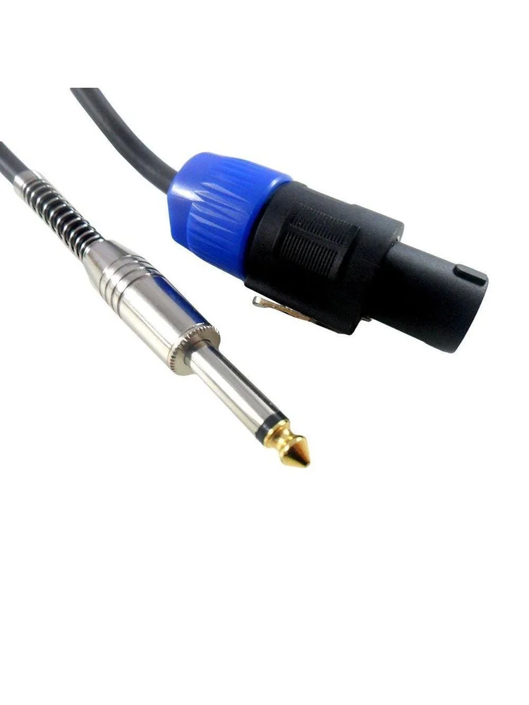Imagem 2 de 5 do produto Cabo Speakon Macho, Para P10 Mono Macho, 5 Metros