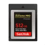 Cartão de Memória Sandisk Extreme Pro Cfexpress Tipo B 512GB, Velocidade de Leitura: Máximo de 1700 Mb/s, e Velocidade de Escrita: Máximo de 1400 Mb/s