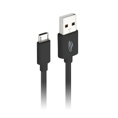 Cabo C3tech USB-micro x USB, 2ampers, 1Metro  - Cb-m11bk