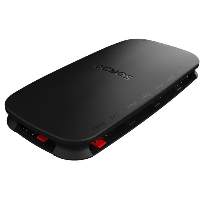 Imagem 4 de 5 do produto Kit Com 3 Fans Cooler ARGB PCyes Sangue Frio 3 Black Vulcan 120mm