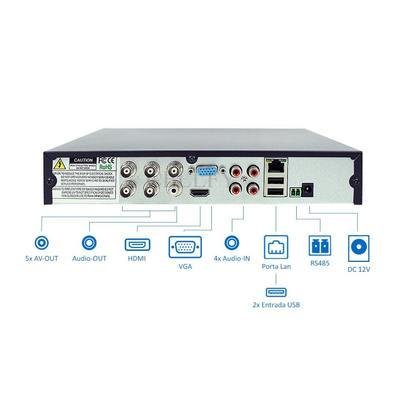 Dvr Gravador De Segurança Digital 5 Em 1 Luatek - Lkd-108b — foto 4