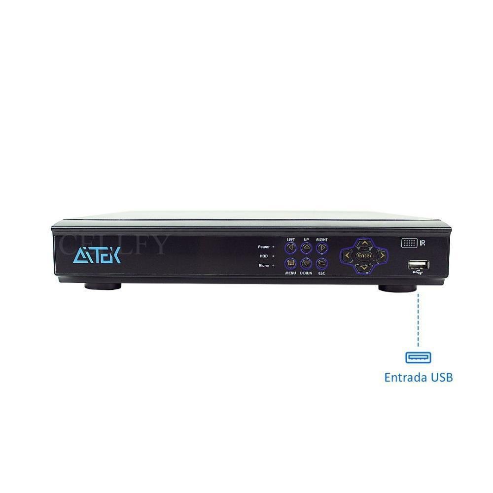 Imagem 5 de 5 do produto Dvr Gravador De Segurança Digital 5 Em 1 Luatek - Lkd-108b