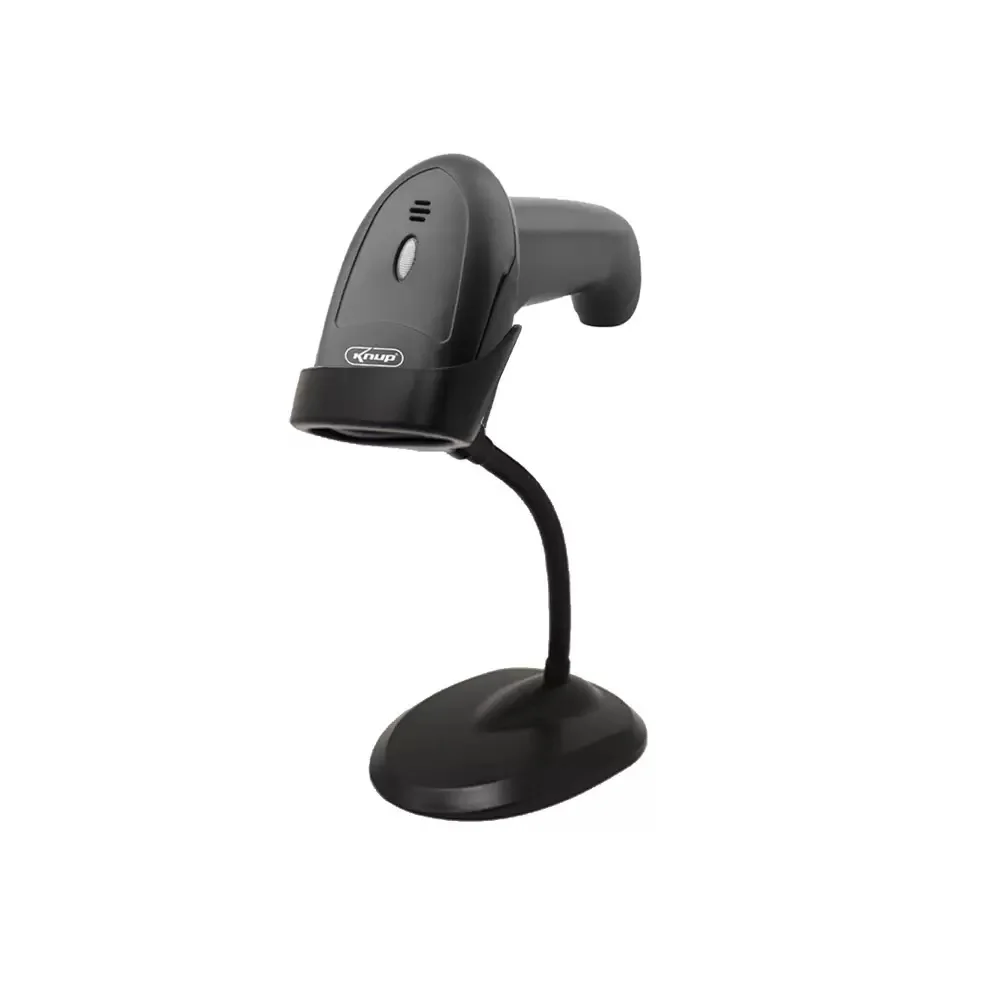 Leitor Código Barras Usb Knup Kp-1017a+ C/ Suporte