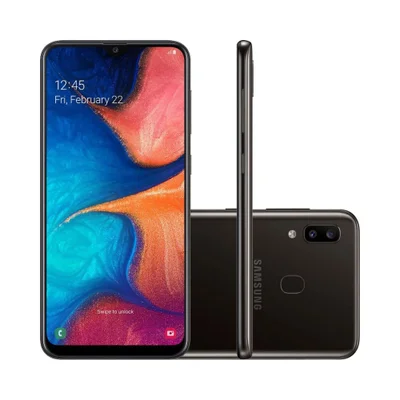 Usado: Samsung Galaxy A20s 32gb Preto Bom - Trocafone