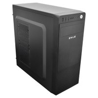 Gabinete Micro ATX EVUS EV-G12P, Mid Tower, Fonte de 200W, 5 Baias