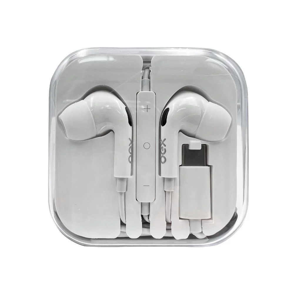 Fone De Ouvido Com Fio Oex, Bland, USB-C, Branco- Fn210