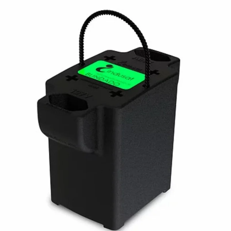 Imagem 3 de 3 do produto Transformador Indusat, 1500VA, Blindado, Bivolt