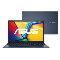 Notebook Asus Vivobook 15 X1504za, Intel Core i5-1235u, 16GB RAM, SSD 512GB, Tela 15.6" FHD, Linux Keepos, Quiet Blue - Nj931