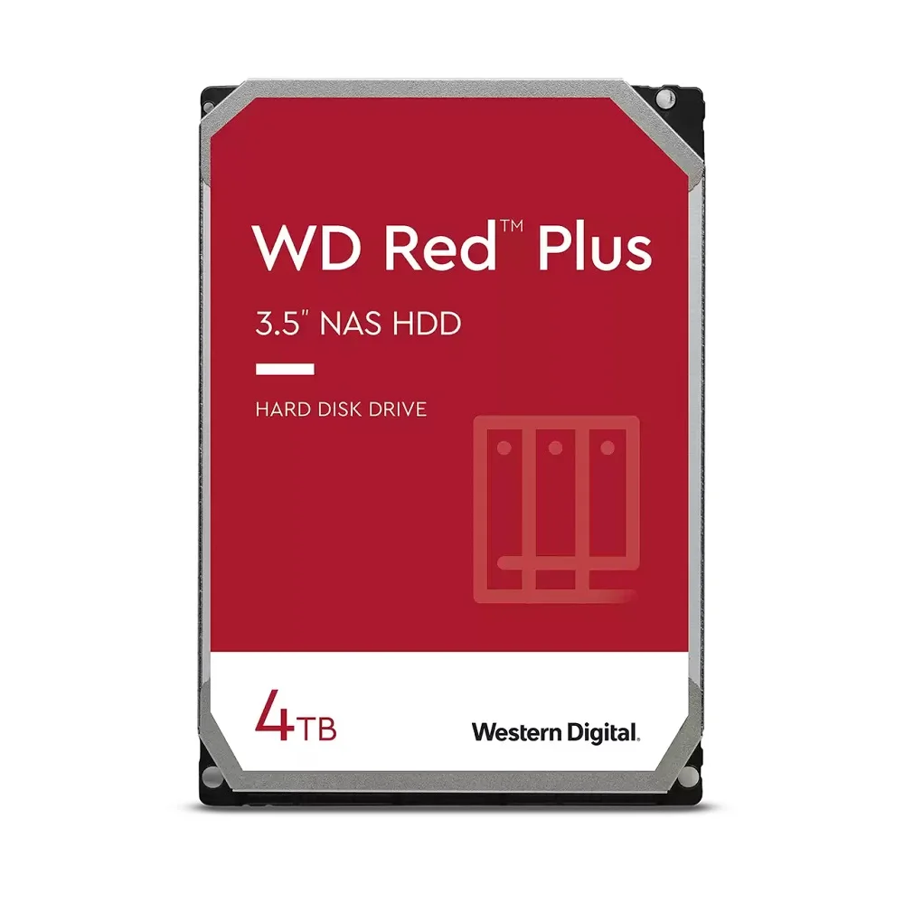 WD Red 4TB HDD WD40EFRX (3） Western Digital Disco rígido WD40EFRX WD Red NAS - Disco