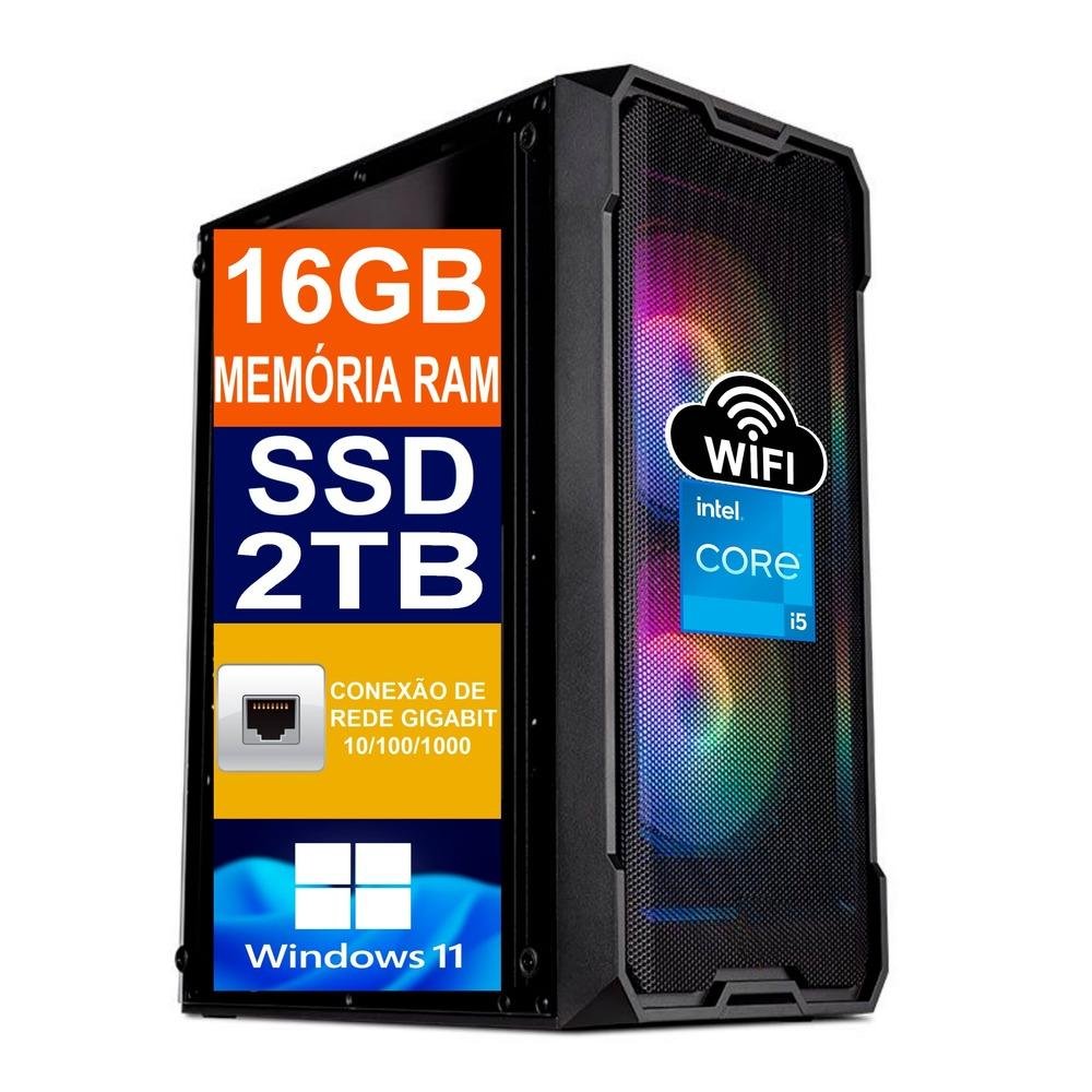 （41）ごん　i5-9500 16GB Computador Tech Power Intel Core I5 9500 KaBuM