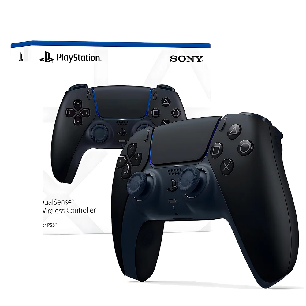 Controle Sony Dualsense Ps5, Sem Fio, Midnight Black Controle Sony Dualsense Ps5, Sem Fio, Midnight Black