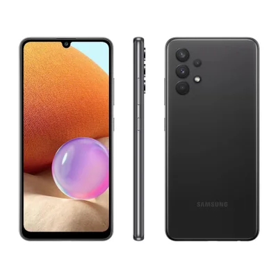 Usado - Smartphone Samsung Galaxy A32, 4GB RAM, 128GB, Preto - Muito Bom