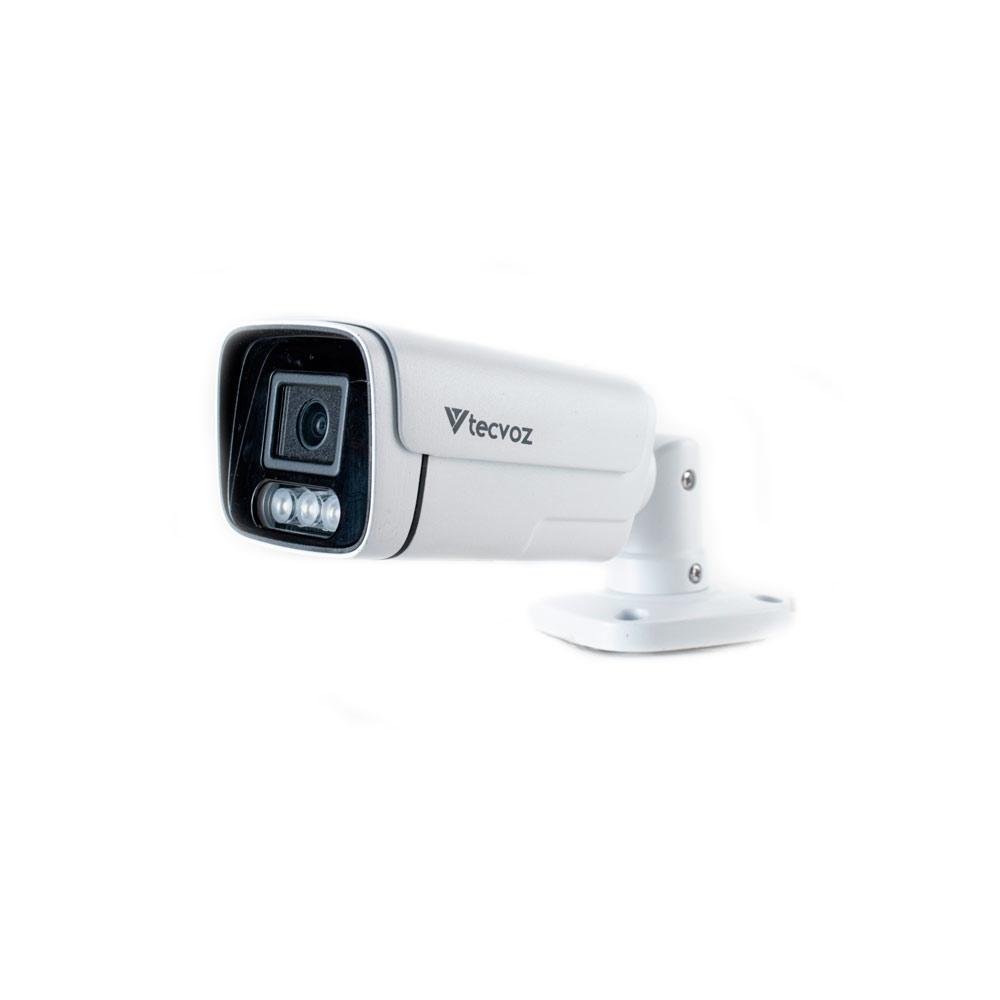 Câmera IP Bullet Full Color 3MP Tecvoz, IR 25m, Lente 2.8mm - IFCB3M2