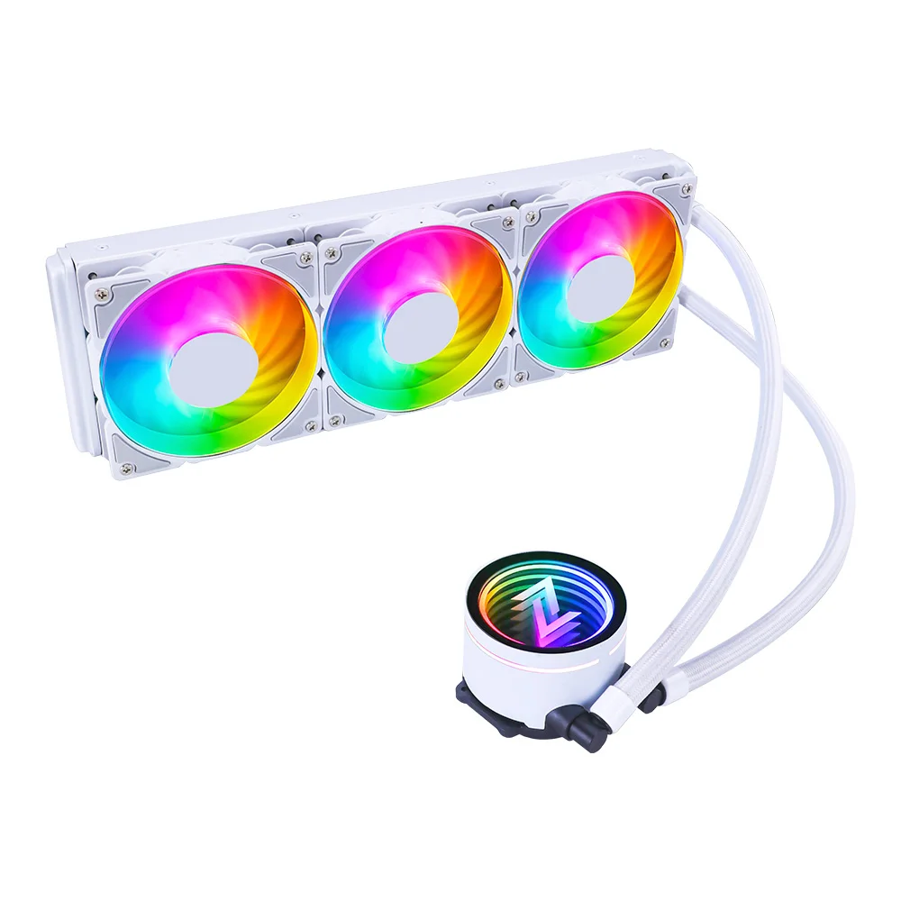 Water Cooler Neologic Liquid Color Ice Storm 3.6, Intel/Amd, aRGB, 360mm, branco - Nlice360aRGB 7